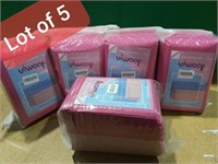Lot of 5 packs - Bubble Lined Envelopes- 10" x 6.5