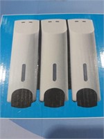 Touch Soap Dispensers - Pack of 3 - White
