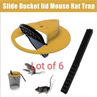 LOT OF 6. Flip and Fall Rodent Traps.
