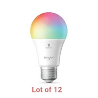 Lot of 12 Bulbs, Sengled - Smart A19 LED 60W Bulb