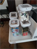 5 storage containers