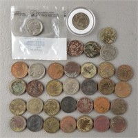 34ct Assorted Buffalo Nickels