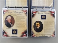 US Presidents $1 Coin Collection Vol 1 & 2