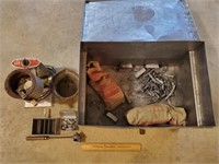 Scrap Lead, Melting Pot, Ladle & Mold