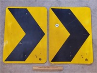 2ct Road Signs 18 x 24"