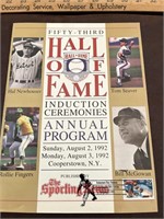 1992 Hall Of Fame Annual