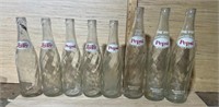 Vintage Pepsi Swirl Bottles