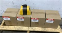 (4) Uline 30' Magnetic Mount With Caution Belt H-7
