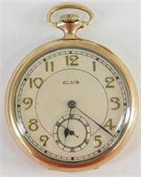 Vintage Elgin 12S Pocket Watch Made from Old 6S