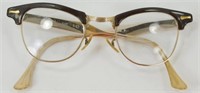 Vintage Gold Filled Cat Eye Glasses - 1/10, 12k