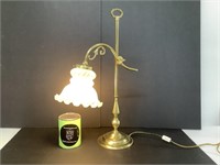 SELECT2 - Lampe abajour verre style murano vintage
