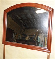 Beveled Framed Dresser Mirror