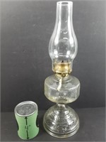 (P) Lampe à l'huile base en vitre 47p hauteur
