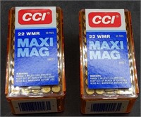 100Rds .22 WMR Maxi MAG