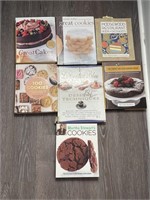 Baking & Desert Cookbooks Lot