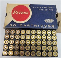 50Rds Peters "Kleanbore" .32 Colt 100 Grain Ammo