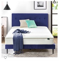 King Size spring mattress and bed frame