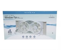 Geneva Polar-Air Twin 9  Window Fan