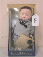ROYAL DOULTAN PRINCE WILLIAM DOLL WITH BOX
