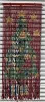 Unique Wooden Beaded Christmas Curtain For Doorway