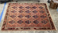 66x56 Purcell Hand woven Oriental Rug