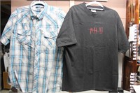 Two Men's XL Shirts