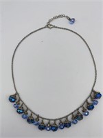 Crystal Glass Beaded Necklace Aurora