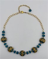 Art Glass Murano Bead Fashion Necklace