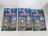 3 COLLECTIBLE SPORT FIGURINES
