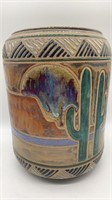Cathra-Anne Barker Studio Art Pottery Vase