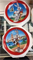 Lot of 8 Bugs Bunny Plates