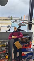 2 Star Trek Ships and 1 Figurine