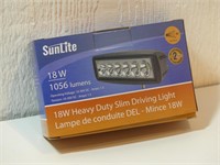 Sunlite Heavyduty Slim driving light 18w