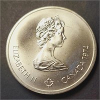 Silver Montreal Olympia $10 Coin