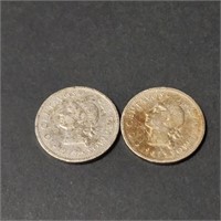 Silver Pack Of 2 Coin