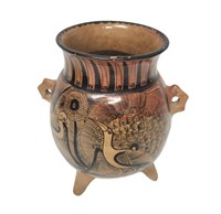 Tonala Pottery Mexican Vase