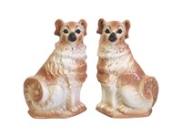 Antique Wally Dogs - Glass Eyes