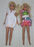 Vintage 1970 Malibu skipper dolls