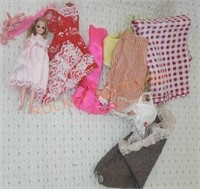 Vintage doll clothes and accessories