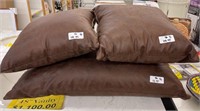 Set of Brown Pillows