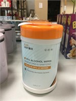 5 containers alcohol wipes