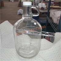 Vintage Breck 1 gallon clear jug