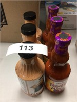 Franks redhot wing sause, fry sause (expired)