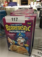 5 boxes of berrytastic pancake mix