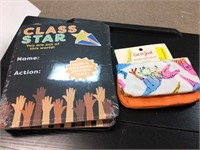 Class star boards, reusable snack bag set