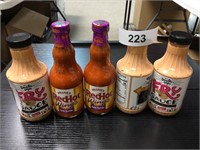 Franks redhot wing, double dip fry sauce