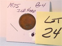 1875 Indian Head Cent - G-4