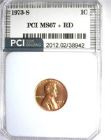 1973-S Cent PCI MS-67+ RD