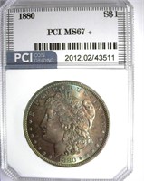 1880 Morgan PCI MS-67+ Condition Rarity