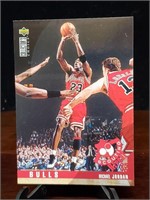 1995 Michael Jordan Premium NBA Card by Upper